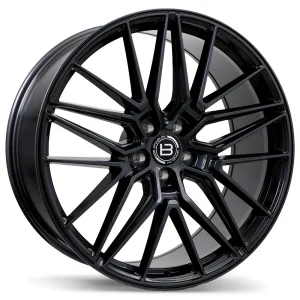 Braelin – BR13 – Black – 22″x10″ 20mm – All weather Wheels – BR13-2200-12BN+20C634